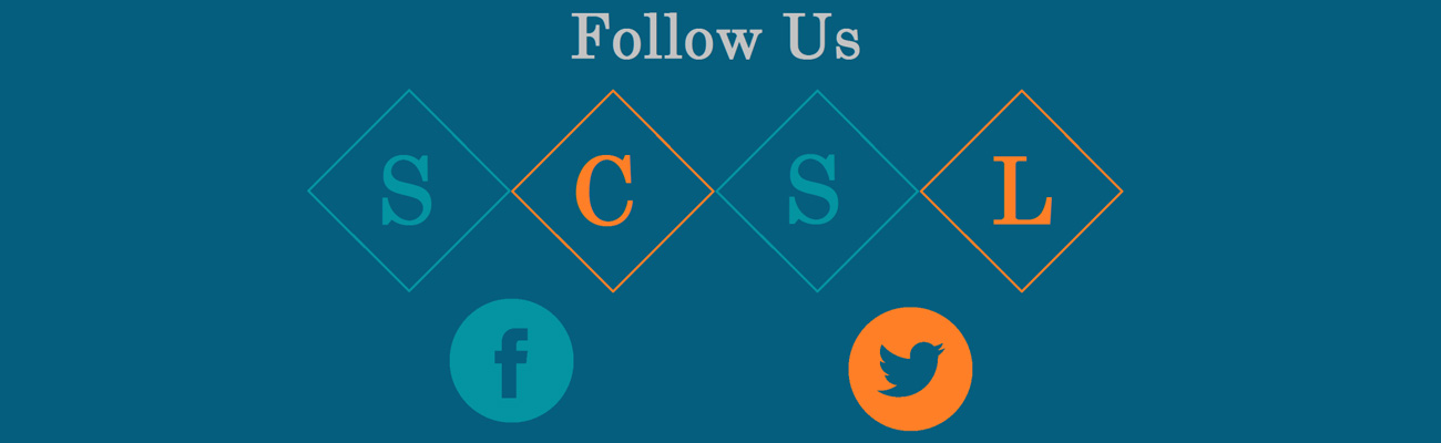 follow us on facebook and twitter